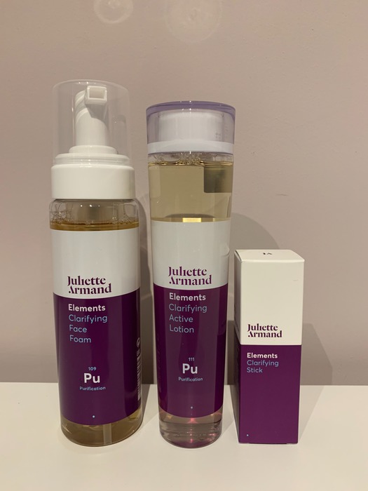 Curing Acne Juliette Armand · Routine acné Clarifying · 3 produits