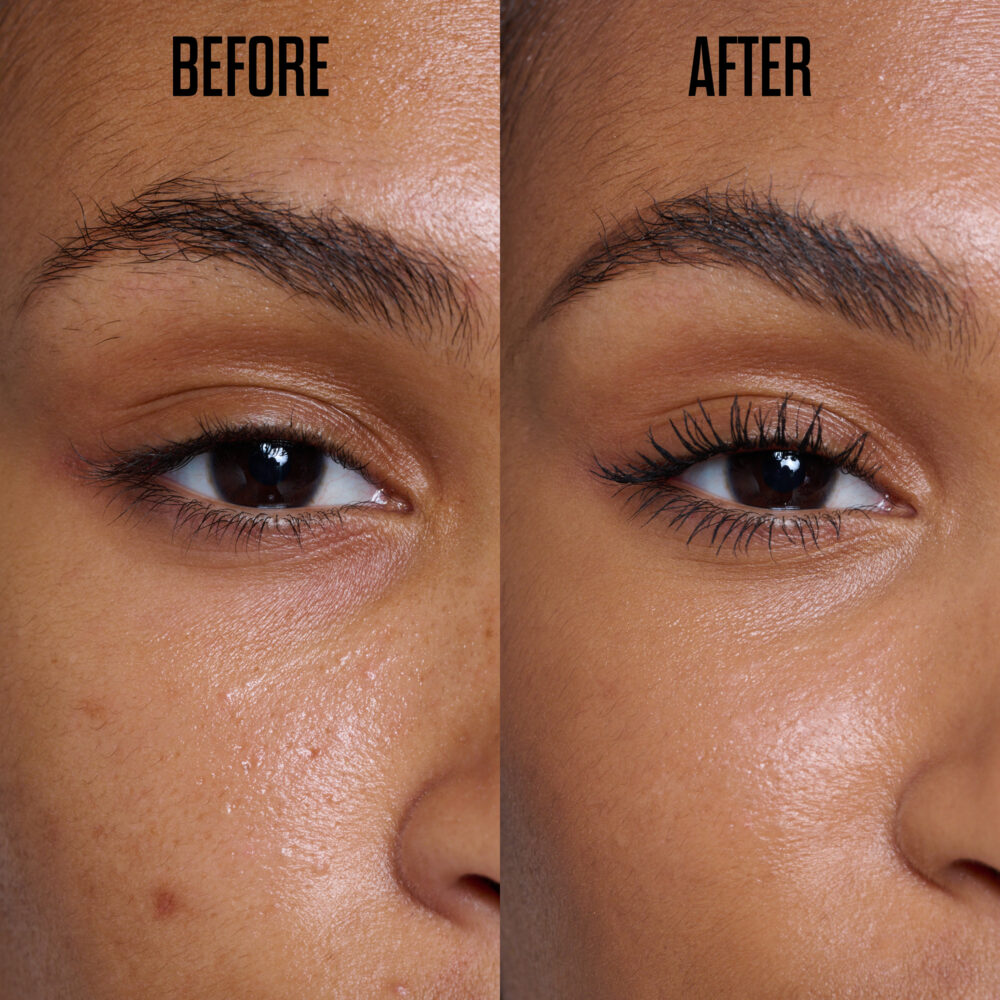 Mii Cosmetics Intensifying Lash Lover - intense black - avant et après