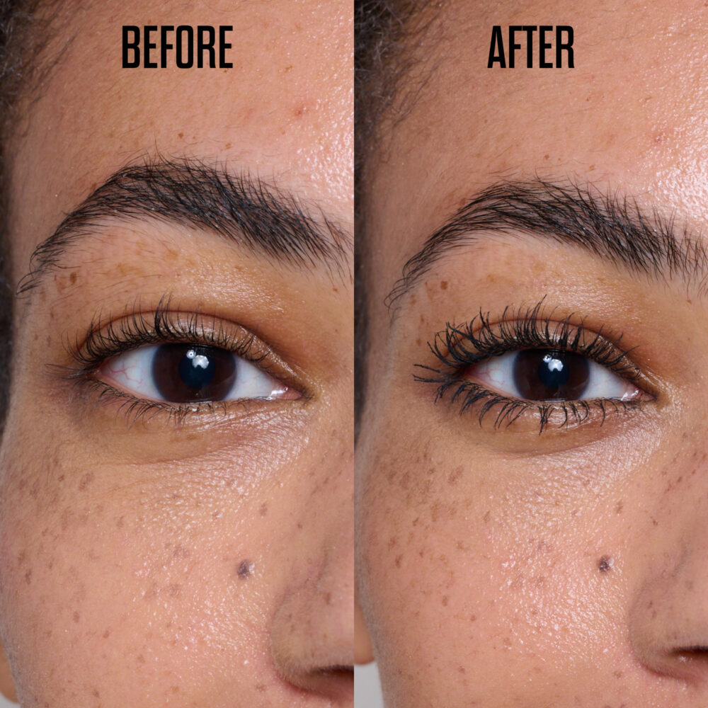 Mii Cosmetics Mascara Showstopping Lash Lover avant et après